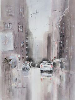 'City Rain' by Dianne Taylor