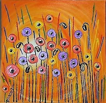 'Tall Poppies' by Vincent Duncan (SOLD)