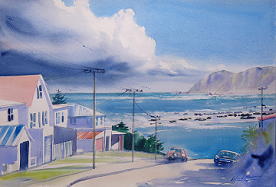 'Towards Island Bay' by Alfred Memelink