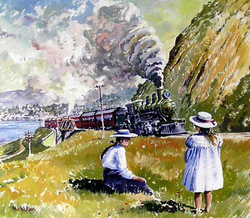 'Summer day 1907' by Phil Dickson (SOLD)
