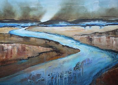 'Blue Riverine' by Liz Turnbull