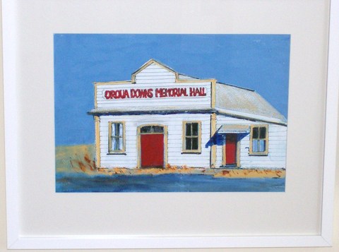 'Orewa Downs Memorial Hall' by George Thompson