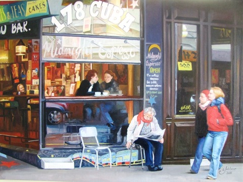 'Midnight Espresso' by Zad Jabbour (SOLD)