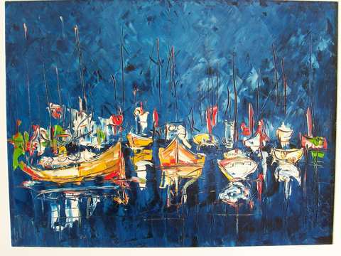 'Ships' by Vincent Duncan(SOLD)