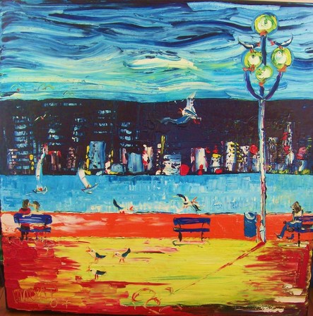 Oriental Bay by Vincent Duncan