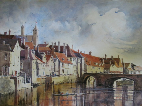 'French Village' by Dianne Taylor