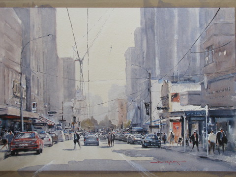 'Upper Willis St' by Dianne Taylor