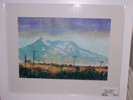 First Light Waiouru by George Thompson