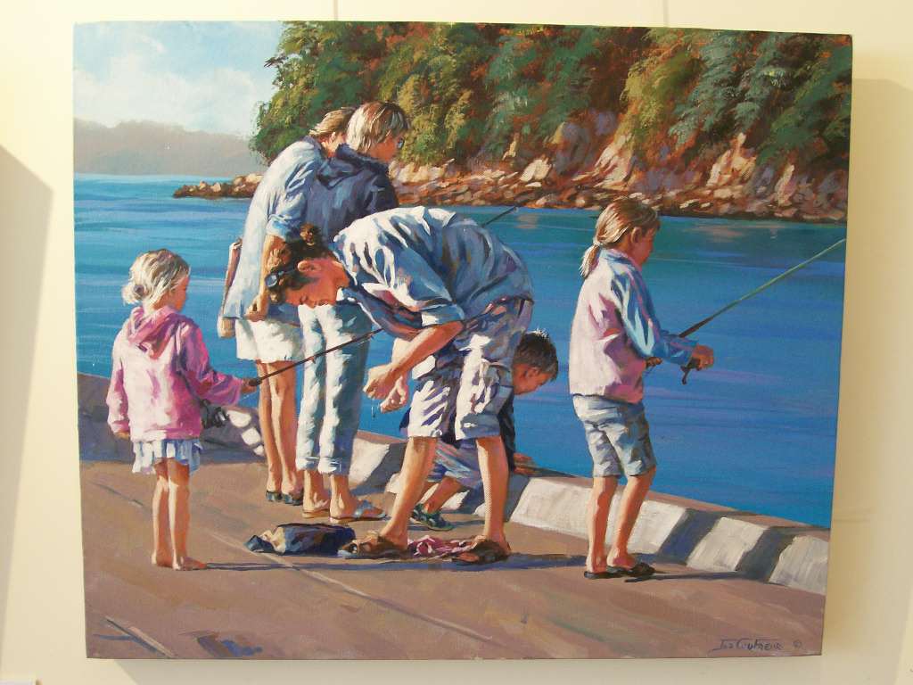 'Fishing Day' by Jos Coufreur