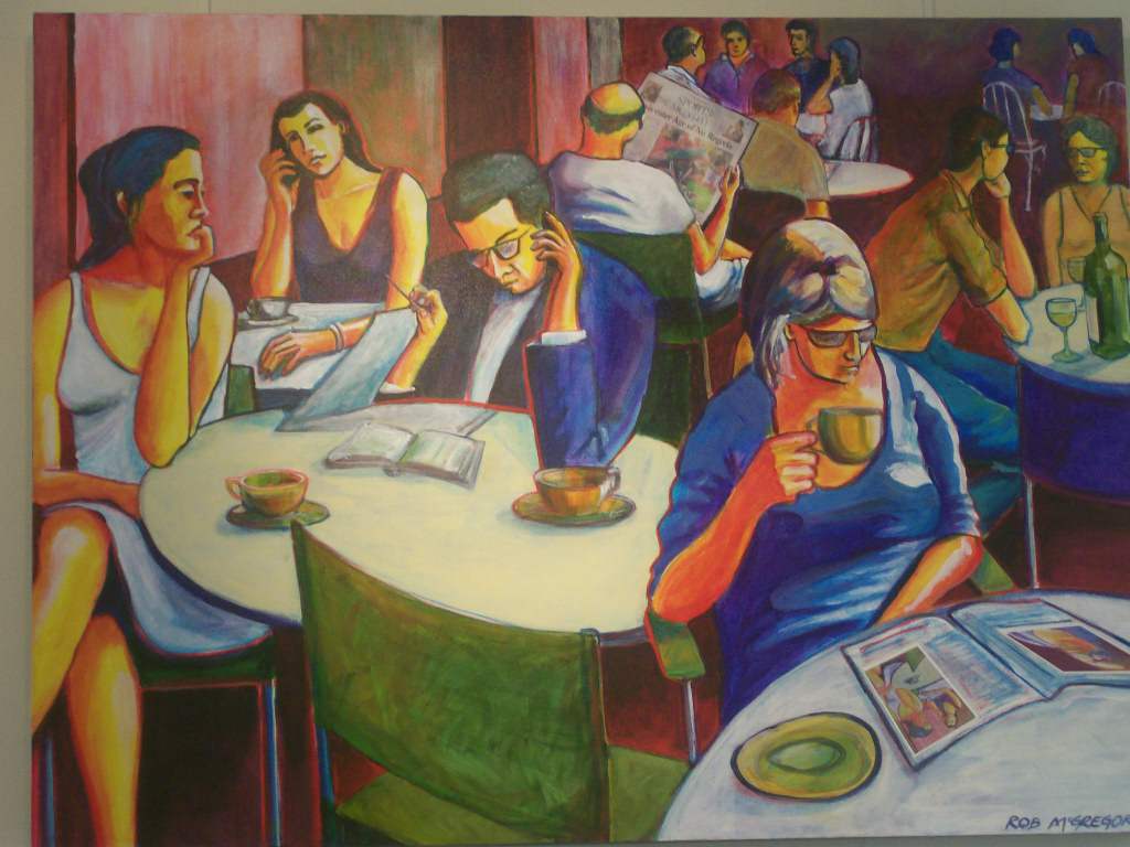 Flat White Long Wait by Rob McGregor