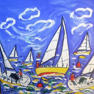 'Sailing Away 1' by Vincent Duncan