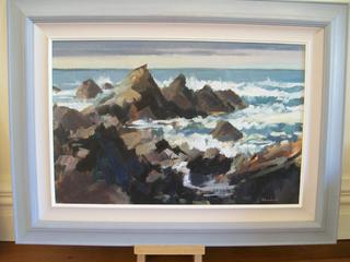'Paparoa Point Kaikoura Coast' by Brian Badcock