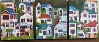 'Wellington Houses No 8' by Rob McGregor (SOLD)