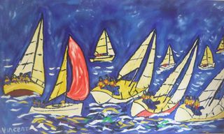 'Sailing Away 4' by Vincent Duncan