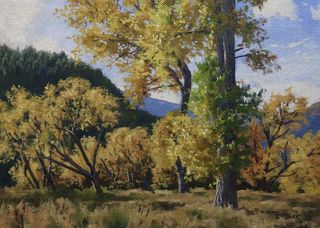 'Autumn Willows and Poplars' by Sam Earp