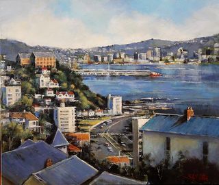 'Summers Day Mt Victoria' by Shirley Sutton