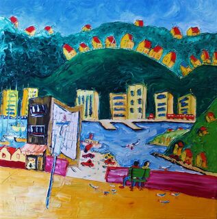 'Tugboat Cafe 2' by Vincent Duncan (SOLD)