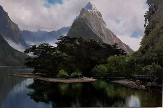 'Mitre Peak' by Graham Moeller (SOLD)