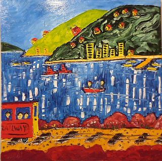 'Train to Wellington' by Vincent Duncan