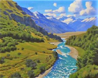 'The Rees Valley' by Sam Earp