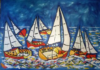 'Sailing Away 5' by Vincent Duncan
