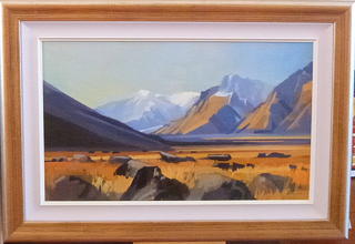 'Tasman Valley' by Brian Badcock (SOLD)