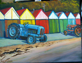 'Titahi Bay Boatsheds' by Rob McGregor