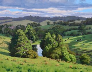 'Rolling Hills' by Sam Earp (SOLD)