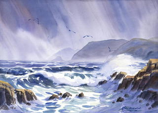 'Storm South Coast' by Alfred Memelink