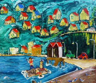 'Summer Fun Days Bay' by Vincent Duncan