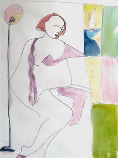 'Waiting for the Captain' by Peter Augustin (SOLD)