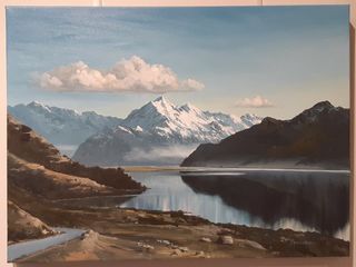 'Aoraki Mt Cook' by Graham Moeller (SOLD)