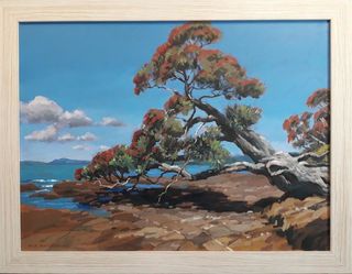 'Pohutukawa Tree' by Bill MacCormick