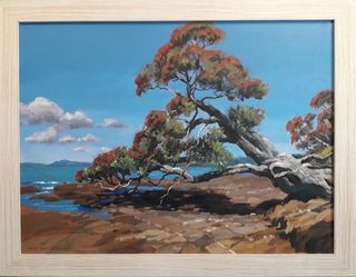 'Pohutukawa Tree' by Bill MacCormick