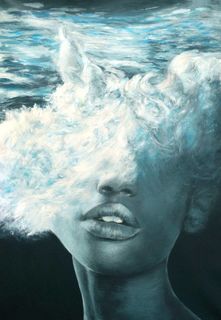 'Aqua Blend' by Escha van den Bogerd (SOLD)
