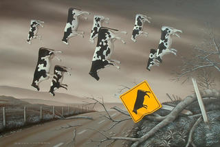 'Obey the Signs 2' by Bruce Luxford (SOLD)