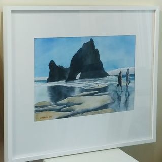 'Wharariki Beach' by Charlotte Hird
