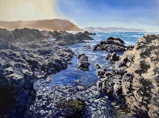 'Owhiro Bay Sunrise' by Iwen Yong