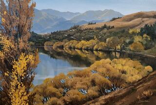 'Autumn Lake Hayes' by Graham Moeller