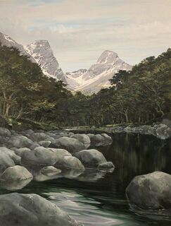'Ocean Peak and Mt Emily' by Graham Moeller