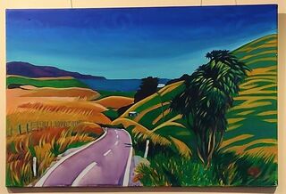 'The Road to Cape Palliser' by Joya de Geus (SOLD)