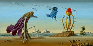 'Shrine to the Radiolarian Warrior' by Bruce Luxford (SOLD)