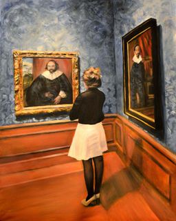 'Watching Dutch Old Masters' by Escha van den Bogerd