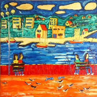 'Watching Fishers Fish' by Vincent Duncan