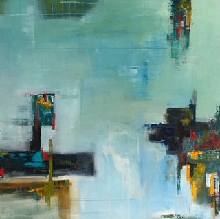 'Wharf' by Claudia Grutke (SOLD)
