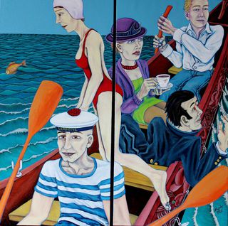 'Golden Fish' by Heimler and Proc (SOLD)