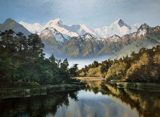 'Lake Matheson 2' by Graham Moeller