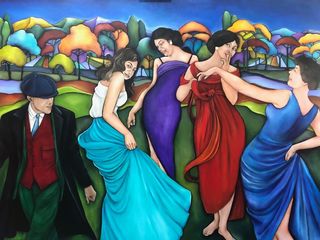 'Delilahs' by Lauryne Hart (Sold Commissioned)