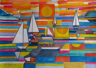 'Kapiti Boats 2' by Peter Augustin