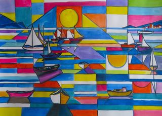 'Kapiti Boats 3' by Peter Augustin